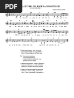 A Alegria Na Espera Do Senhor: 1tS 5,16-24 Is 61.10 Cristiane e Marcos Da Matta