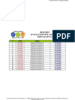 Check List - Evaluación A Trabajadores