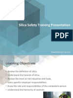Silica Safety Training Presentation