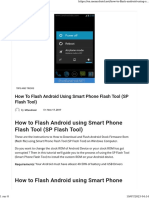 How To Flash Android Using Smart Phone Flash Tool (SP Flash Tool)
