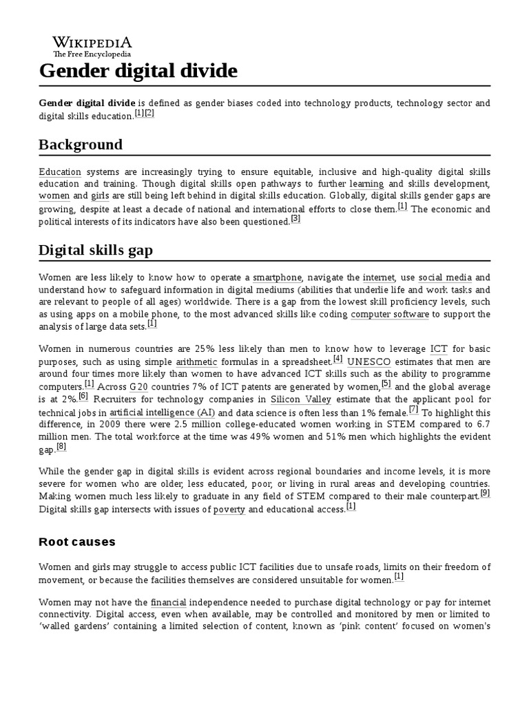 Gender Digital Divide PDF
