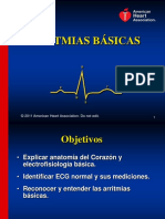 Arritmias Básicas: © 2011 American Heart Association. Do Not Edit