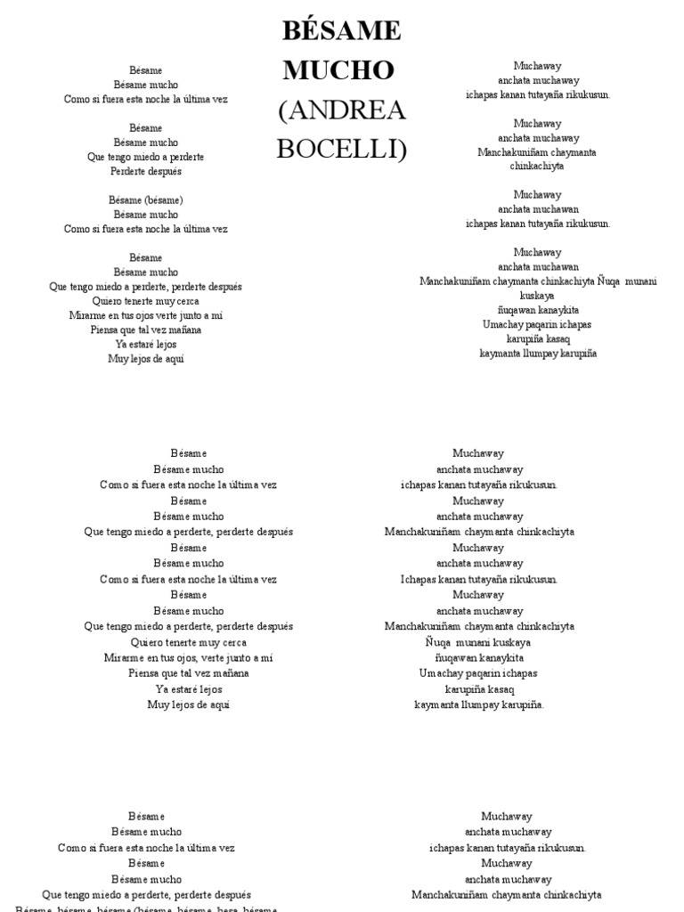 Letra de 