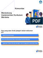 Menggerakkan Komunitas Belajar Untuk Mendukung Implementasi Kurikulum Merdeka