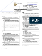 TCI Regiment - Candidate Medical Form