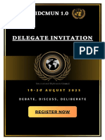 IDCMUN 1.0 Delegate Invitation