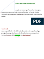 1 - Advantage and Disadvantage - 3 Types