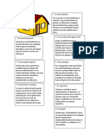 Características Administración