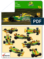 Benetton B193 - GP de Ímola 1993 - Michael Schumacher