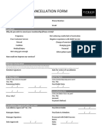 Fitbase Cancellation Form