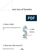 Basic Tour of Genetics