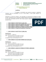 Circular Externa 049 Cursos Intensivos 2023-1