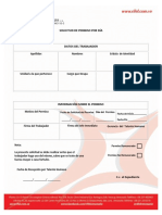 Formato para Solicitud de Permiso X Días (N.A.)