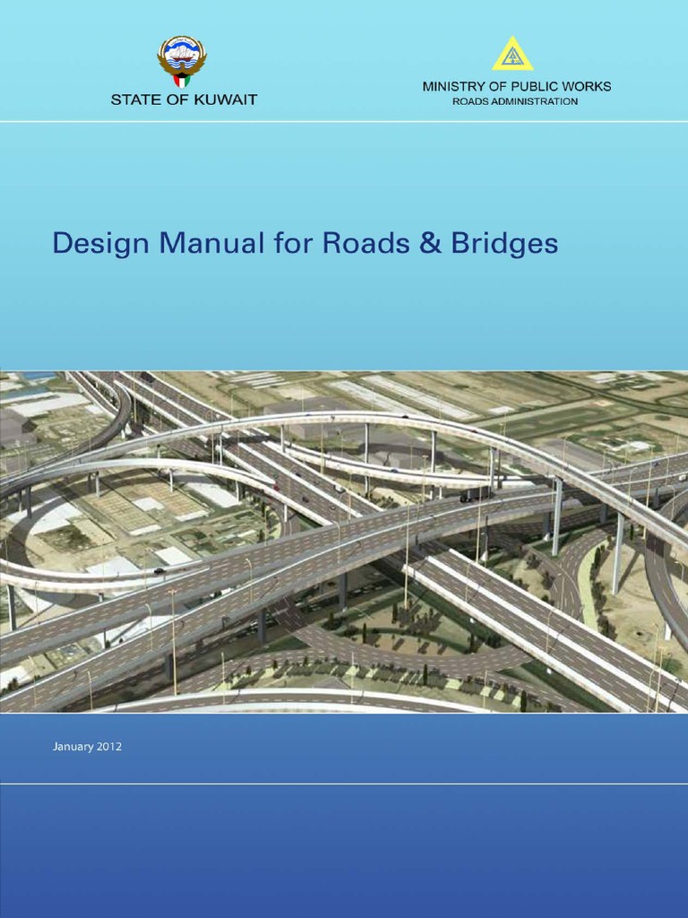Kuwait Roads & Bridges Design Manual | PDF | Controlled Access Highway ...