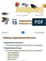 Chapter 10 T (Organizational Structure)
