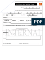 BVN Correction - Incident Form