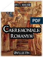 Caeremoniale Romanum Bulletin 1-4-2013