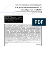 Evolución y Nuevas Tendencias de La Investigación Contable" de Norma E. Barona L.