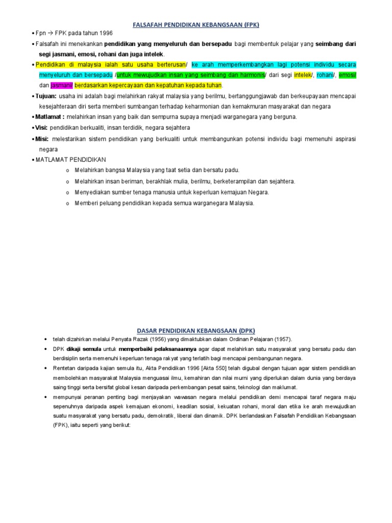 Nota SPP Icah | PDF