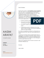 Aasim Arafat (CV)