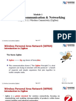 Wireless Communication & Networking: Chapter 3.1.1 Wireless Connectivity (Zigbee)