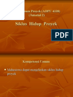 Siklus Hidup Proyek - 2