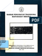 Naskah Pengobatan Nasional Masyarakat Serawai