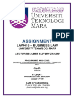 Assignment Law416 For Nbi2a