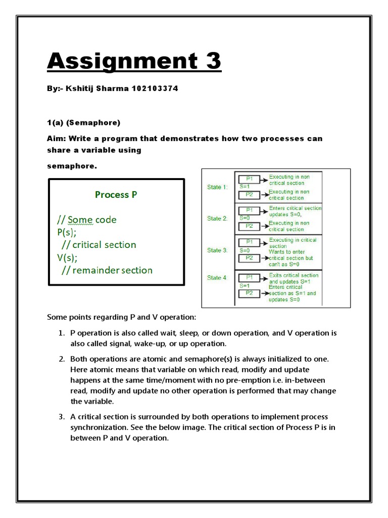 Assignment 3 | PDF | Software Development | Computer Architecture