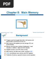 Ch8 - Main Memory