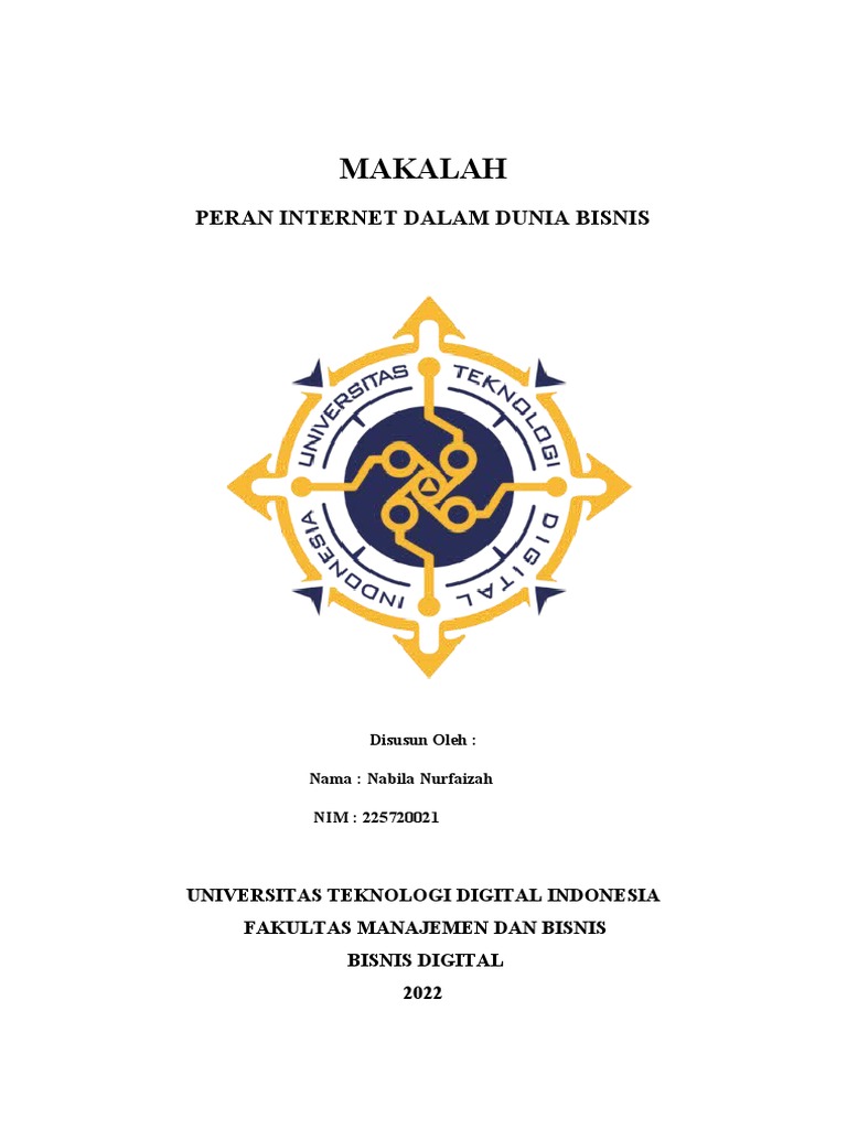 Peran Internet dalam Bisnis Modern | PDF | Bisnis | Komputer