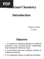 Intro To Med. Chem