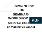 SESSION GUIDE in TARPAPEL