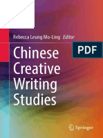 Chinese Creative Writing Studies 9789819909315