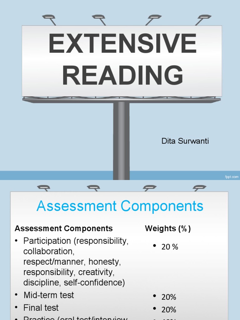 Extensive Reading PDF