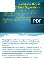 Kewargaan Digital (Digital Cityzenship)