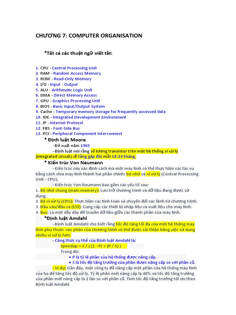 Ý nghĩa của Arithmetic Logic Unit (ALU)
