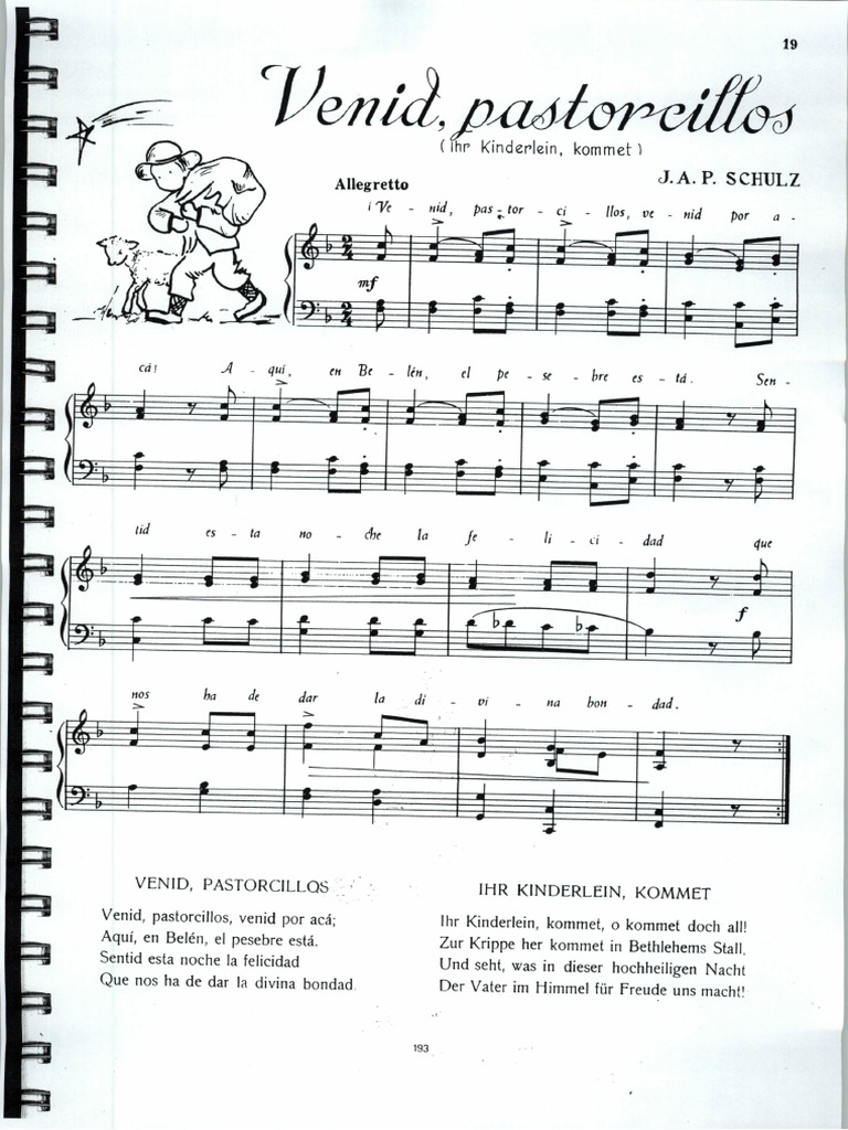 Venid, Pastorcillos | PDF