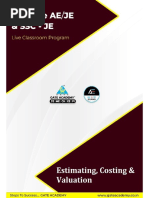 Estimation and Costing Workbook