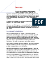 IG - ÍNDICE GLICÊMICO - O QUE É - TABELA - SBD Sociedade Brasileira de Diabetes - Alimentos - Nut