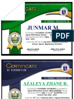 Certificate Sy2022 2023 Maam Ann