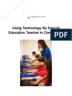 Using Technology by Special Education Teacher in Classrooms