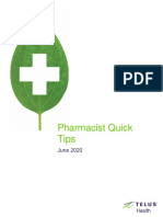 Pharmacist Quick Tips 2019-2
