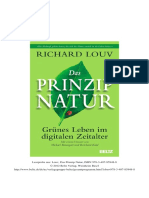 Leseprobe Aus: Louv, Das Prinzip Natur, ISBN 978-3-407-85948-8 © 2012 Beltz Verlag, Weinheim Basel