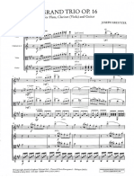 Kreutzer Grand Trio Op.16 SCORE