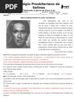 2º ANO REDAÇÃO gab