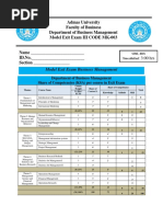 Mek MBGT Model - Exit - Exams WITH ANSWER KEY