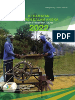 Kecamatan Sewon Dalam Angka 2022