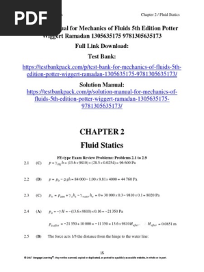 Mechanics of Fluid, Potter & Wiggert著 Mechanics of Fluids by Merle C. Potter | Goodreads