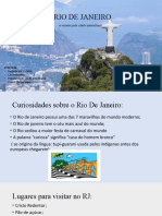 Apresentação Sobre o Rio de Janeiro